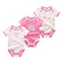 Modern 3PCS Baby Girl And Boy Newborn Boy Short Sleeve Baby Romper Jumpsuit Set For Boys and Girls