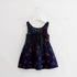 Luxury Modern Summer Girl Dress Children Kids Cherry Dress V-Back Dress Baby Cotton Kids Vest halter dress For Girls