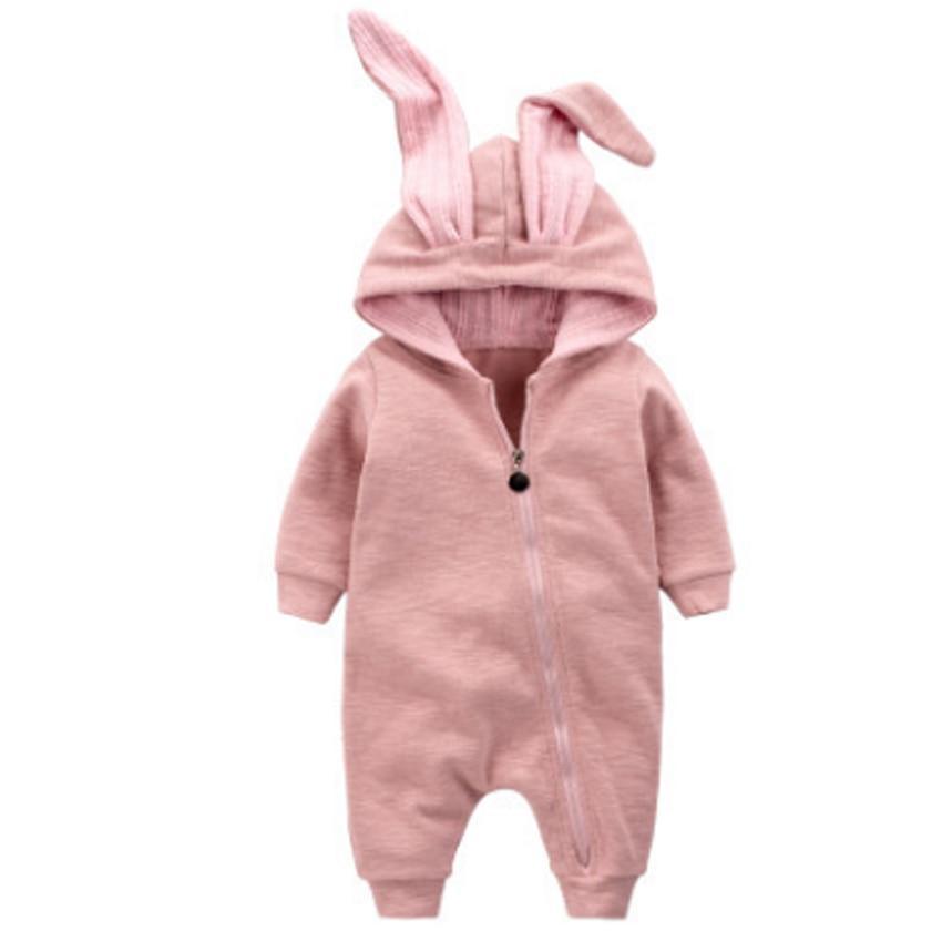 Cute Cartoon Spring Autumn Baby Rompers Infant Baby Boy Jumpers Kids Baby Girl Outfits Comfortable Stylish Clothes