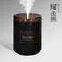 280ML Ultrasonic Air Humidifier Candle Romantic Soft Light USB Essential Oil Diffuser Car  Aroma Mist Maker