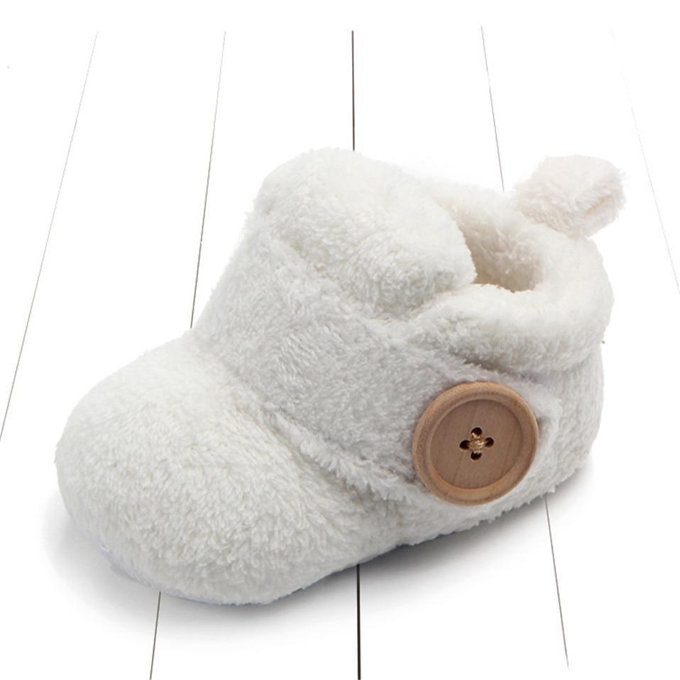 Baby Toddler First Walkers Baby Shoes Soft Slippers Cute Shoes Winter Non-Slip Baby Warm Autumn Comfortable Shoes