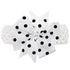 Modern Luxury Children Dot Bow Wide Hair Head Band Headband Headwear For Girls Baby