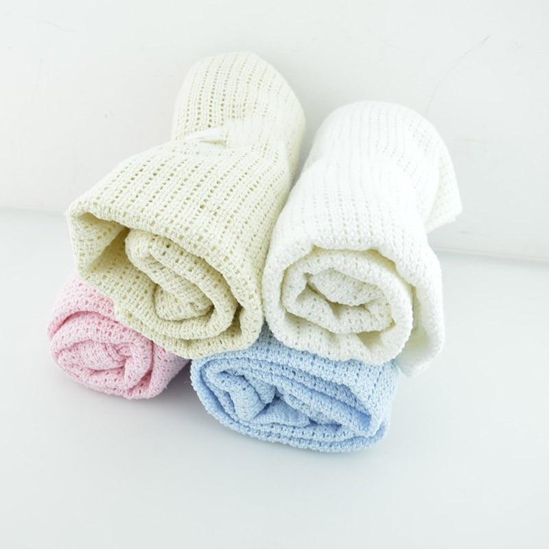 Baby Blanket Cotton Super Soft Blankets Newborn Swaddle Infant Wrap Bath Towel Girl Boy Stroller