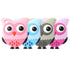 Owl Silicone Teethers Food Grade For Baby Teething  Silicone Beads Teething Toddler Toys For Kids