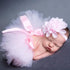 Luxury Modern Elegant Baby Girl Tulle Tutu Skirt and Flower Headband Set Newborn Dress With Big Bow And With Headband