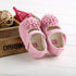 Candy Colors Newborn Baby Prewalker Princess Girl Crib Big Flower Soft Bottom Anti-slip Shoes Footwear  Shoes