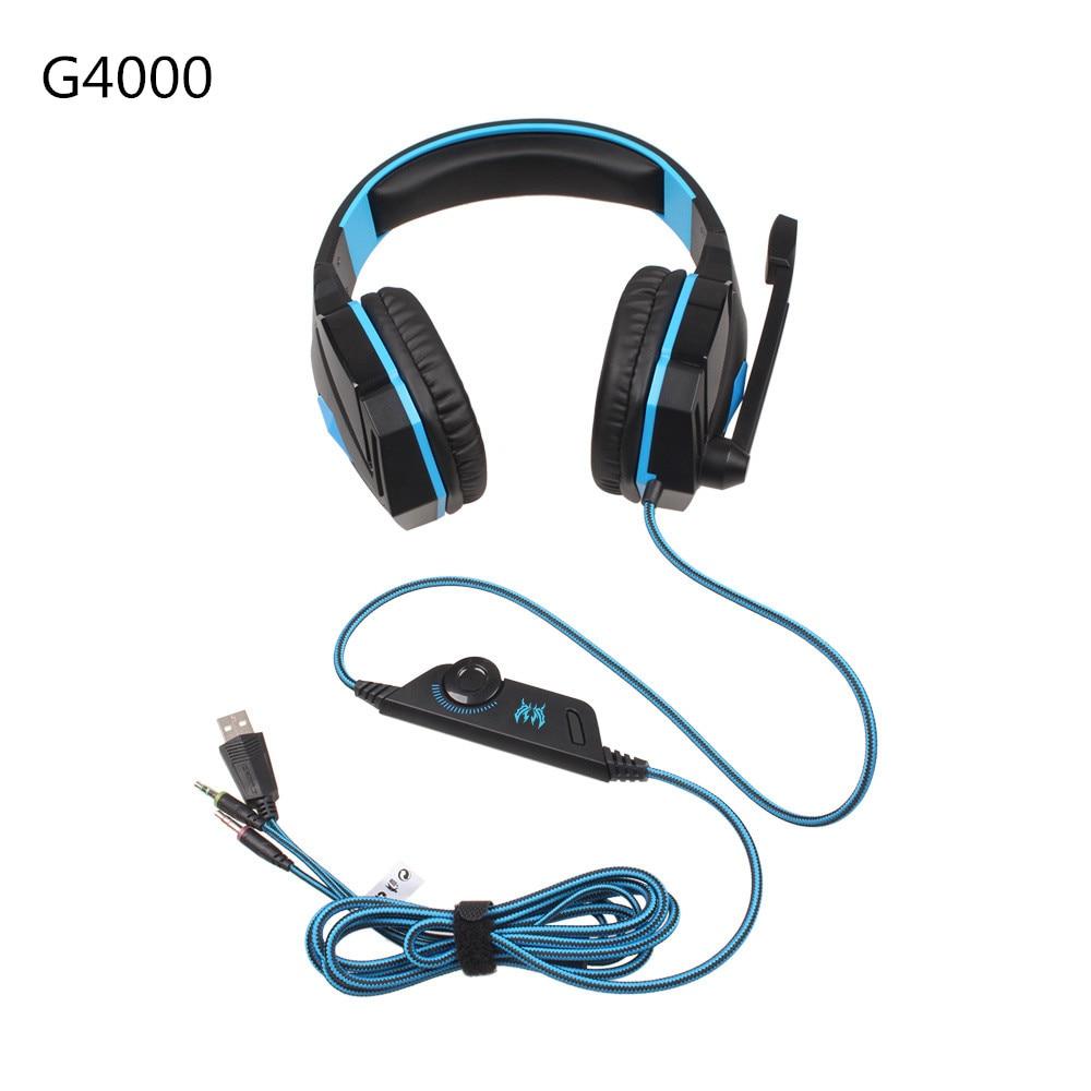 NEW STEVVEX Modern G2000 G9000 Gaming Headsets Big Headphones with Light Mic Stereo Earphones Deep Bass for PC Computer, Laptop and Gaming