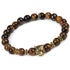 Modern Leopard Tiger Eye Lion Head Elegant Bracelet Owl Buddha Bead Luxury Bracelets Bangles Skull Charm Natural Stone Bracelet Yoga Jewelry For Men And Women