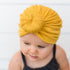 Luxury Baby Cotton Blends Headband Soft Rabbit Bowknot Turban Hair Bands for Girls Elastic Headwrap Style