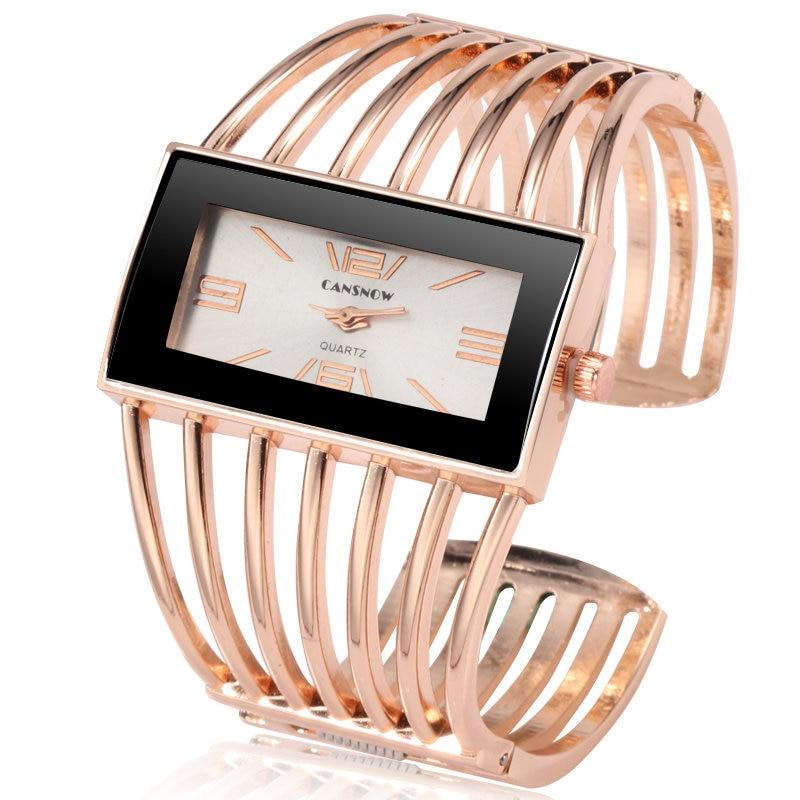 Elegant Womens Watch Luxury Fashion Rose Gold Bangle Bracelet Watch Women Dress Clock Female Lady Saati Girls Wristwatch For Women and Girls