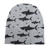 New Cotton Baby Cartoon Print Newborn Hat Elastic Toddler Infant Cap For Girls and Boys Kids