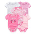 5 PC Baby Summer High Quality Striped Rompers Jumpsuit For Boy & Girls Comfortable Clothes