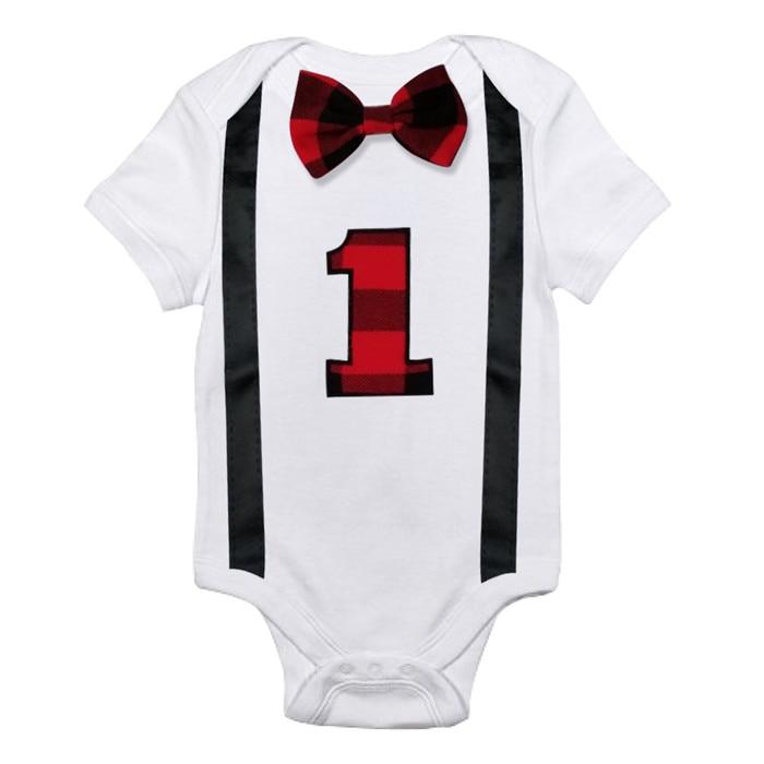 Baby Clothing Bow Body Rompers Clothing Newborn Baby Clothes Jumpsuit for Baby Boys and Girls  For Birthday Party