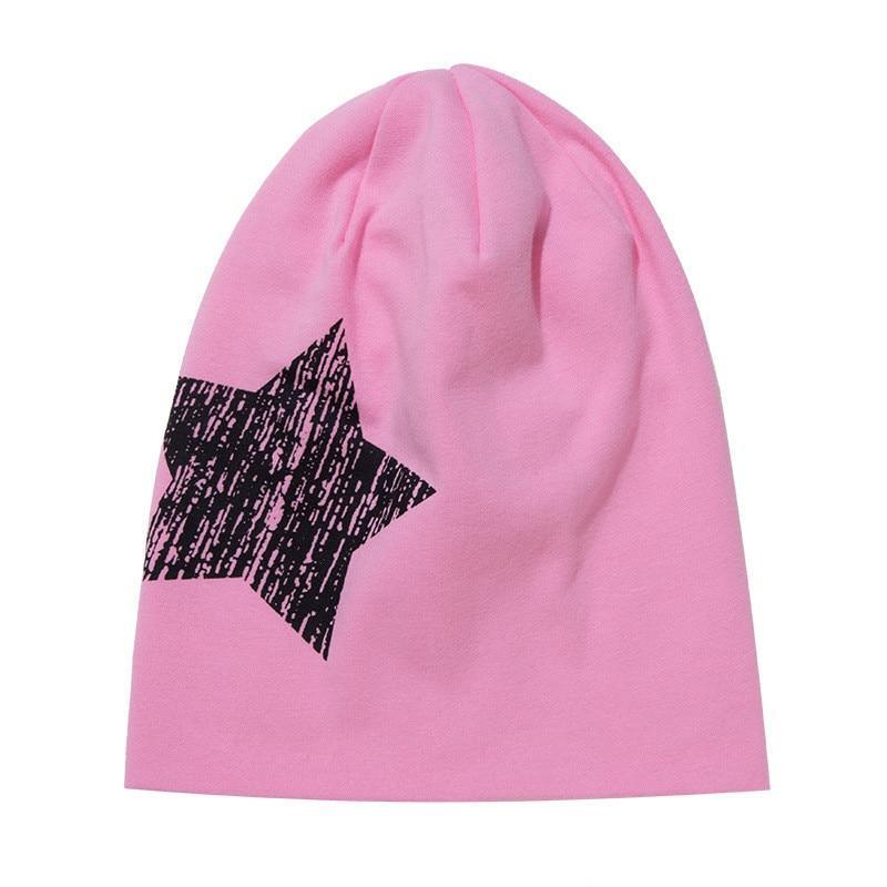 Baby Street Dance Hip Hop Hat Star Baby Beanie Cap And Scarf for Boys And Girls For Autumn Winter