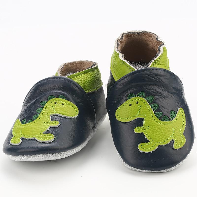 Newborn Soft Genuine Leather Anti Slip High Quality Baby Shoes First Walkers Baby Skid-Proof Shoes