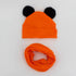 Baby Hat Cotton Ear Cap For Boys And Girls Winter Hat Scarf Set Children Boys Cap Scarf