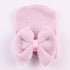 Newborn Baby Hat Baby Girls Bowknot Cap Warm Breathable Infant Cap With Big Bow In Modern Design For Baby Kids