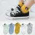 5 Pairs Cute Summer Breathable Mesh Cotton Infant Baby Socks For Newborn Boys And Girls