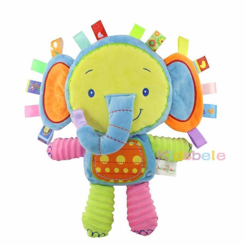 Baby Toys Appease Ring Bell Soft Plush Educational Infant Toys Kids Baby Rattles Mobiles Toy For Kids and Baby