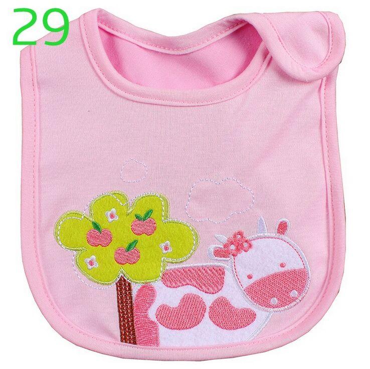 Cartoon Cotton Baby Bib Infant Saliva Towels Baby Waterproof Bibs Newborn Wear Babies Accessories