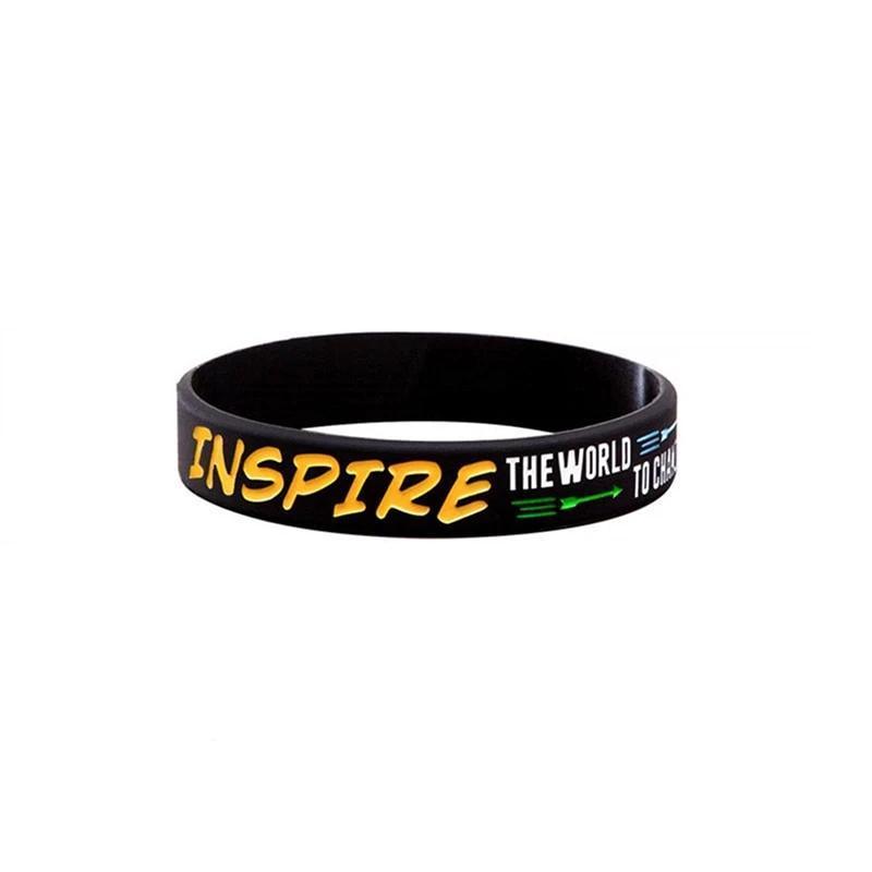 Dream Inspire Motivation Bracelets Silicone Wristbands Cool Style Perfect Gift For Men And Women