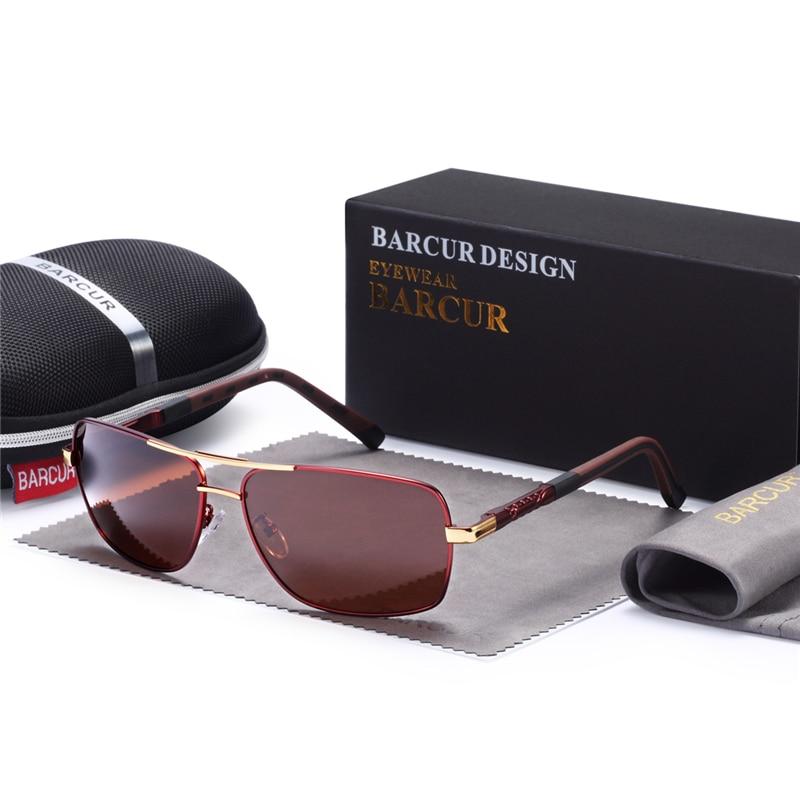 Luxury Men Modern Business Elegant New Sunglasses With High Quality Metal Frame and UV400 Protection