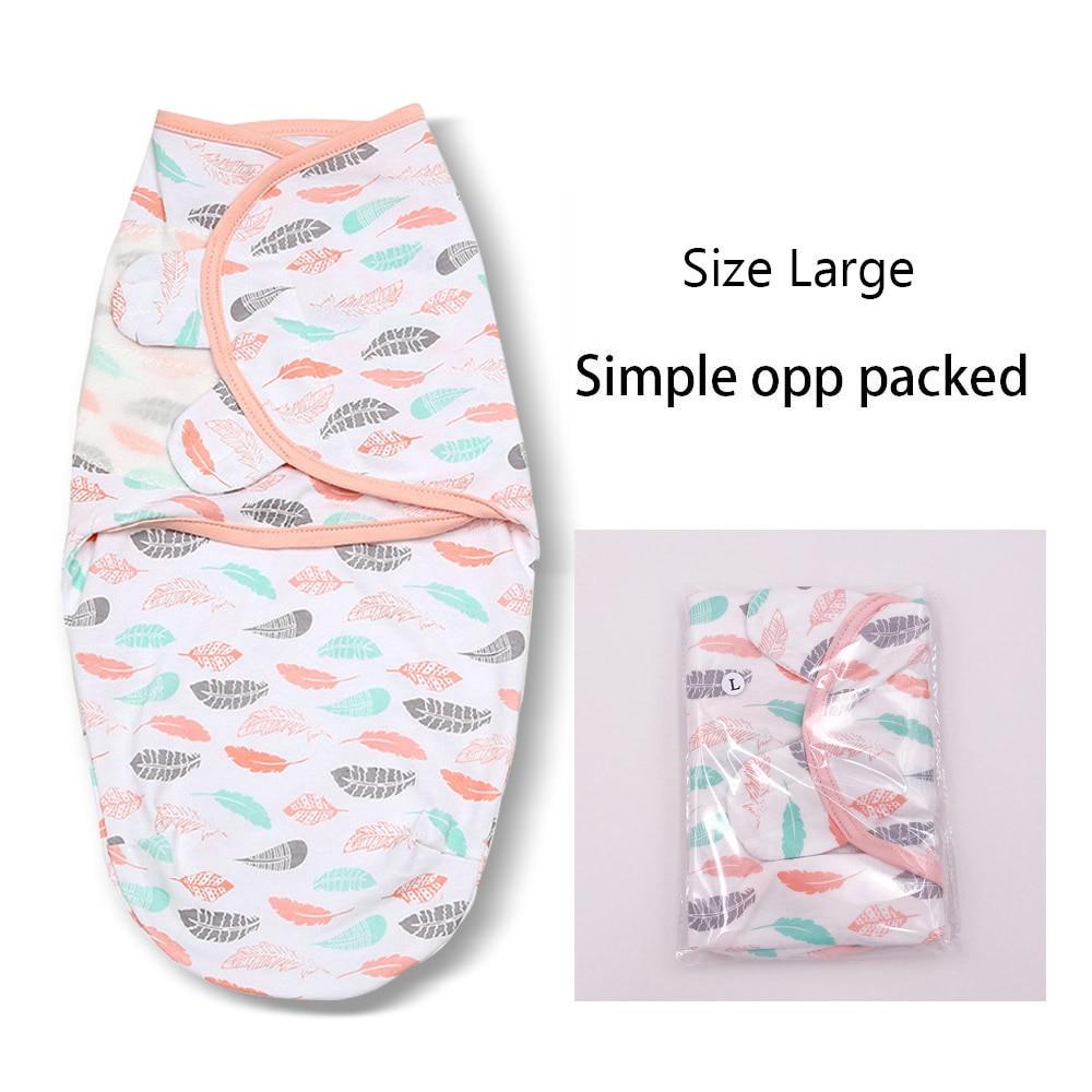 Modern Cotton Summer Nwborn Swaddle Wrap Envelope Baby Blanket For Baby Kids