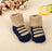 1 Pair Newborn Cotton Striped Warm Slippers Socks For Baby Girls And Boys Very Comfortable And Soft Material