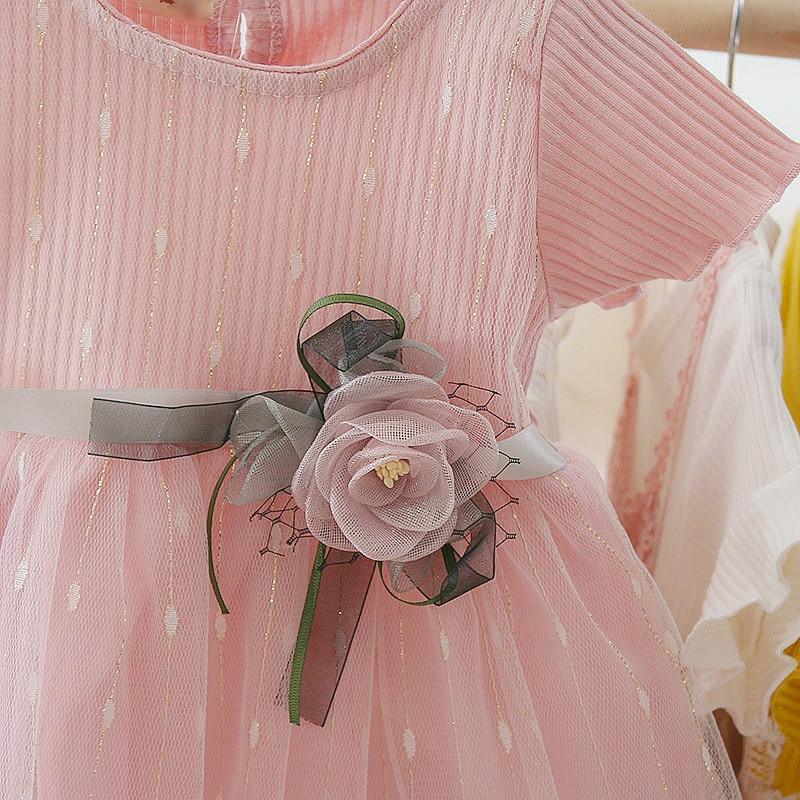 Modern Casual Summer Toddler Infant Girls Cotton Tutu Dresses Girl Princess Dress