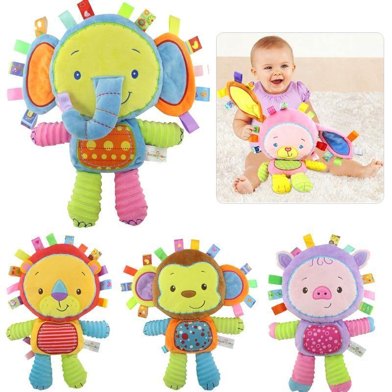 Baby Toys Appease Ring Bell Soft Plush Educational Infant Toys Kids Baby Rattles Mobiles Toy For Kids and Baby