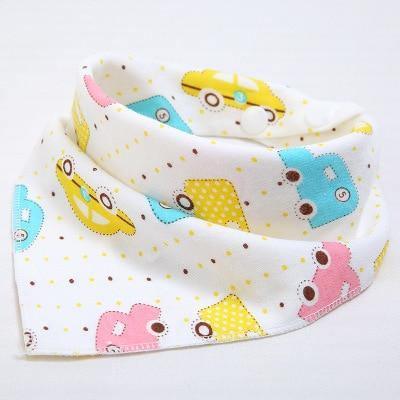 Baby Bibs Cute Cartoon Pattern bib  Burp Cloths Saliva Towel Cotton Infant Burp Cloths Bib For Kids