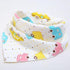 Baby Bibs Cute Cartoon Pattern bib  Burp Cloths Saliva Towel Cotton Infant Burp Cloths Bib For Kids