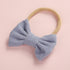 Baby Headband Bow Headbands For Girl Corduroy Head Band Thin Nylon Hairband Newborn Kids Hair Accessories Bow For Kids