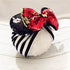 Modern Cartoon Big Bow Baby Hat Cap Kids Knitted Cotton Beanie  Warm Girls Double Pompom Hats