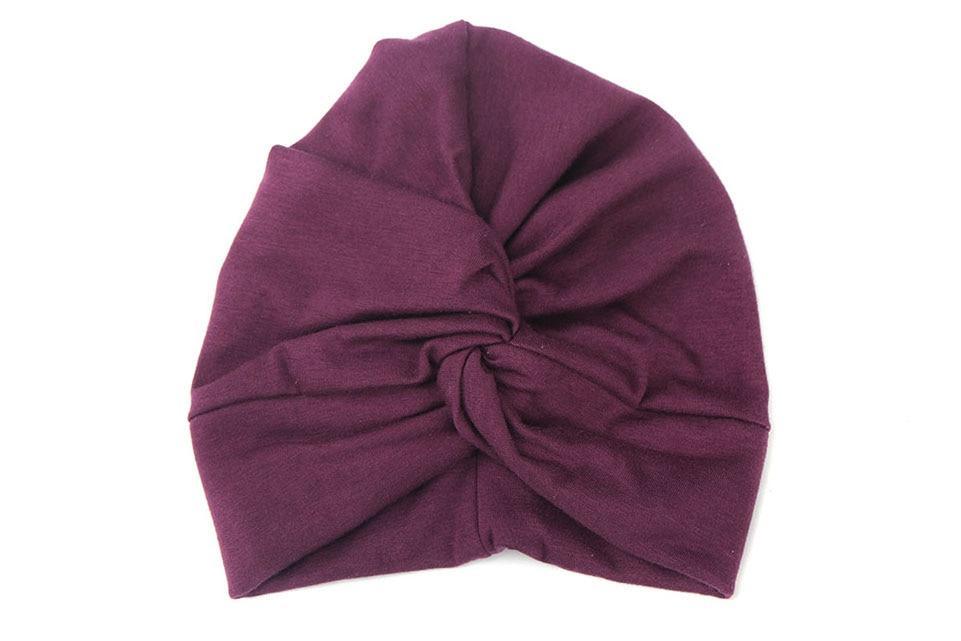 Indian Baby Turban Hat Cotton Baby Girls Kids Turban Headband Hair Head Bands Wrap Accessories for Children