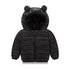 Modern Winter Padded Jacket For Baby Boys Girls  Kids Warm Outerwear Coat For Baby Jacket Newborn Clothes With Bear Ears Design