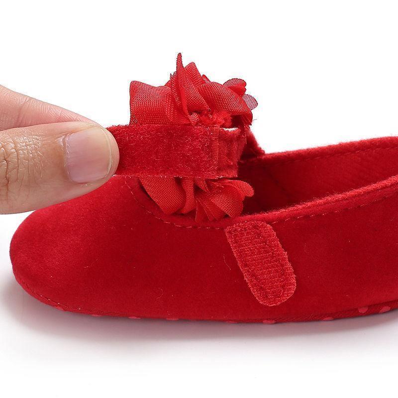 Infant Newborn Soft Sweet Baby Shoe Kids Wedding Party Dress Footwear Children Princess First Walker Baby Girl Shoes