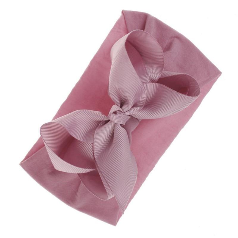 Baby Girls Headbands  Hair Accessories Turban Solid Head wear Hair Band Bow Girl Accessories