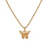 Butterfly Statement Necklaces Pendants for Woman Perfect Gift Luxury Jewelry Style