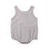 Newborn Baby Girl Boy Clothes Cotton Linen Sleeveless Button Bodysuit Outfits Set Jumpsuit Romper