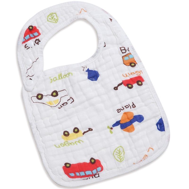 Cotton Baby Burp Cloth For Toddlers Feeding Durable Apron Multi-use Saliva Towel Scarf And Bandana Bibs