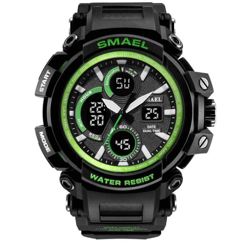 Modern Sport  Waterproof 50M Men Watches With LED Digital Display In Military Armi Relogio Masculino Style