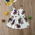 Toddler Baby Girls Flower Dress with Sleeveless V Neck dress for Party  Holiday Beach Day For Girls