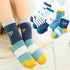 5 Pair Lovely Print Comfortable Knitted Cotton Newborn Soft Sock For Baby Boys And Girls