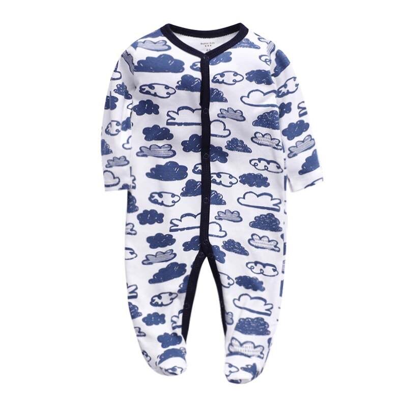 Modern Colorful Baby Boys/Girls Blanket Sleepers Newborn Babies Sleepwear Infant Long Sleeve Romper Jumpsuit for Kids