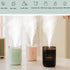 280ML Ultrasonic Air Humidifier Candle Romantic Soft Light USB Essential Oil Diffuser Car  Aroma Mist Maker