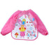 Waterproof Long Sleeve Girl Bibs Kids Burp Cloth Feeding Bib with Pocket Bib For Kids