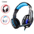 NEW STEVVEX Modern G2000 G9000 Gaming Headsets Big Headphones with Light Mic Stereo Earphones Deep Bass for PC Computer, Laptop and Gaming