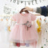 Modern Luxury elegant Newborn Baby Girl Dress for New Fashion  Cute Princess Baby Dress Infant Clothing