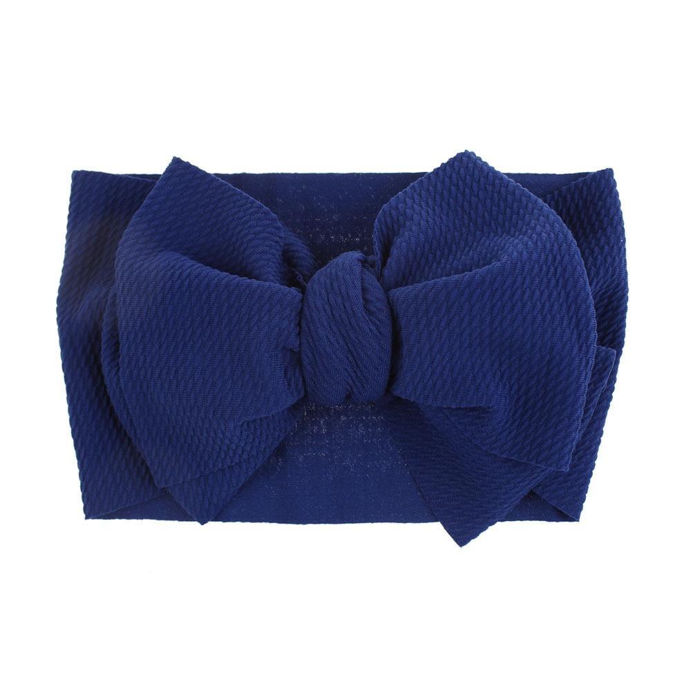 Baby Large Bow Girls Headband Big Bowknot Head wrap Kids Bow for Hair Cotton Infant Newborn Headbands For Baby